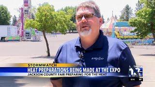 Jackson County Fair preparing for the heat