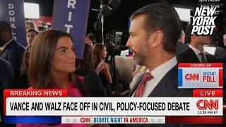 CNN’s Kaitlan Collins Clashes with Donald Trump Jr. Over Assassination Attempts