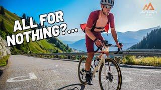 Got DROPPED Pushing 420Watts!! - Haute Route Alps ep1