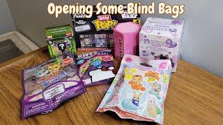 Opening Some Blind Bags | Funko Bitty Pops, MeeMeows, Calico Critters, Minecraft, Kitty in My Pocket