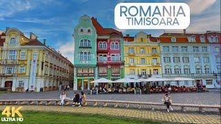 This is ROMANIA!  | Timisoara, Romania Walking Tour 4K UHD
