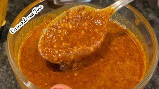 LA MEJOR SALSA **PARA TODO USO**SALSA EN ACEITE |COCINANDO CON TINA