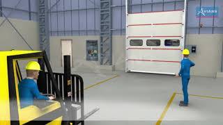 Sectional Overhead Doors -  Vertical Lift-Fitting