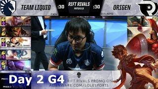 Team Liquid vs Origen | Day 2 NA vs EU Rift Rivals 2019 LoL | TL vs OG