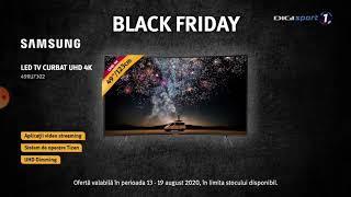 Reclama ALTEX si MEDIA GALAXY Black Friday de Vara,  Televizoarele Samsung  , August 2020