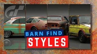 GT7 Top Livery Designs - Barn Find Edition