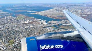 Turn Burn and Buzz – 4K Takeoff New York JFK – JetBlue Airways – N535JB