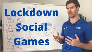Social Games for Lockdown