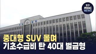 중대형 SUV 몰며 기초수급비 탄 40대 벌금형