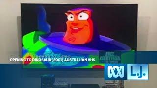 Opening to Dinosaur (2001) Australian VHS