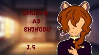 Bsd react to Chuuya as shinobu and....||1.5//???|| / Au in the description