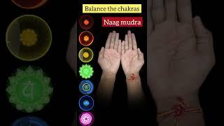 Balance the chakras