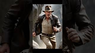 Harrison Ford as Indiana Jones #shorts #shortsvideo #aiart #art #ai #popular #indianajones #film