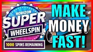 MONEY GLITCH FORZA HORIZON 5 - MAKE SUPER WHEELSPIN FAST!