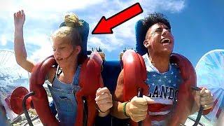 Girls Passing Out #5 | Funny Slingshot Ride Compilation