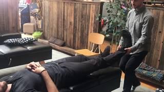 Chiropractor Adjusts Chiropractor at The Source Chiropractic Oakland