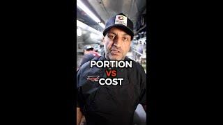 Portion Size vs Cost