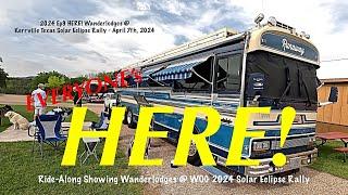 2024 Ep9 Here! Bluebird Wanderlodge Coaches @ WOG Solar Eclipse Rally in Kerrville TX  Apr 7th, 2024