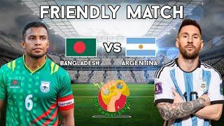 Bangladesh VS Argentina | Friendly Match | #efootball2024 #bangla #gameplay #video #2024 #gaming |||