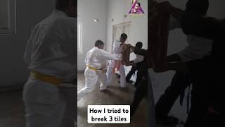 karate bricks breaking #karate #martialarts #taekwondo #fight