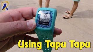 Using TapuTapu at Universal's Volcano Bay water park