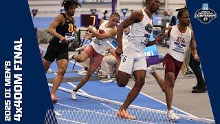 Chaotic 4x400 caps men's 2025 NCAA indoor championship