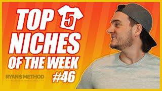 TOP 5 NICHES  Print on Demand Niche Research #46 — (3/28/2021)