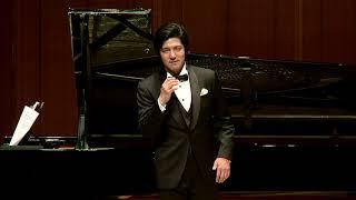 Spring Water - Rachmaninov - Takaoki Onishi, Baritone