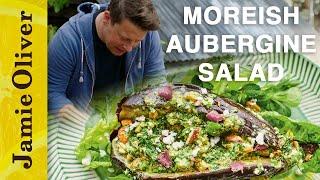 Moreish Aubergine Salad | Jamie: Keep Cooking Family Favourites