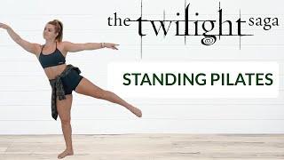 TWILIGHT PILATES-ALL STANDING- LOW IMPACT- NO EQUIPMENT FULL BODY WORKOUT