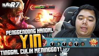 GINI CARA MAIN #YIN DI EXP LANE BUAT GENDONG TIM | BAM! BAM! BAM! #TUTOR7 - YIN #R7 #MLBB