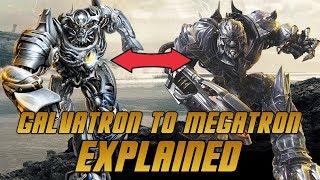 Galvatron to Megatron EXPLAINED in Transformers The Last Knight