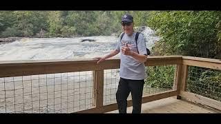 High Falls Dam after Hurricane Helene