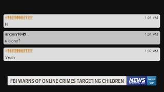 FBI warning parents and teens of new form of internet child abuse crimes
