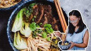 Taiwanese Beef Noodle Soup in the Instant Pot (flavorful and authentic)