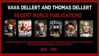 THOMAS & VAVA DELLERT -  RECENT WORLD WIDE ART PUBLICATIONS