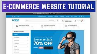 How to Make Ecommerce Website using WordPress -  Woocommerce Website Elementor Tutorial