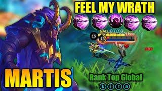 Feel My Wrath!! Martis Unstoppable Offlaner! - Top Global Martis Best Build 2021 by ⓚⓘⓡⓐ - MLBB