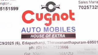 CUGNOT Automobiles ..Tvm.EDAPAZHANJI