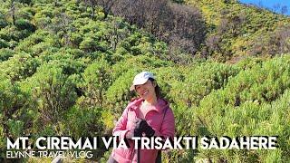 Gunung Ciremai via Trisakti Sadahere | Mei 2023 | Ladang Edelweisnya cakep banget | Elynne's VLOG