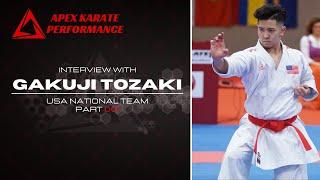 Interview with Gakuji Tozaki | USA Karate National Team member, Part 1
