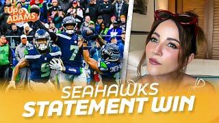 Kay Adams Reacts to Seahawks Defense Delivering Best Performance Yet vs. Cardinals