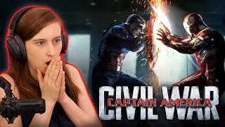 FIRST TIME WATCHING CAPTAIN AMERICA: CIVIL WAR! - Marvel Movie reaction!