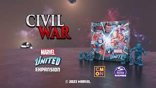 Marvel United: Civil War expansion trailer