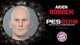 How to create Arjen Robben in PES 2019 (FAST)