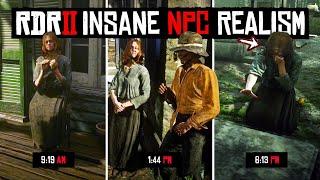 Following 5 NPCs in Red Dead Redemption 2 (Insane Realism)