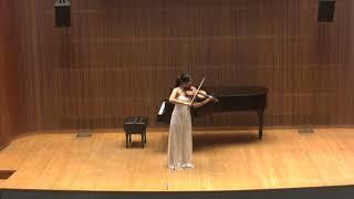 Peiwen Su performs Bach 1001----- Adagio