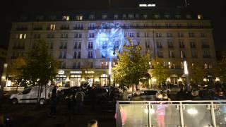 Festival of Lights 2013, Hotel Adlon Kempinski, Berlin, 3d, Volkswagen