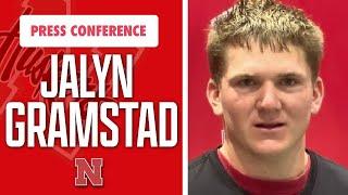 Nebraska football QB Jalyn Gramstad talks win over UTEP I Huskers I GBR