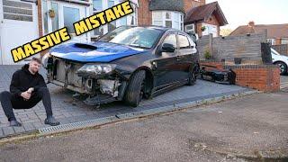 I BOUGHT A £3,170  SALVAGE SUBARU IMPREZA WRX PROBLEM AFTER PROBLEM (PART4)